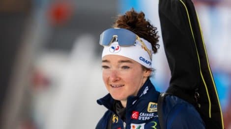 Biathlon: Lou Jeanmonnot, la détermination française